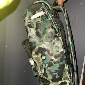 Coach | Bags | Coach Authentic Army Camouflage Leather Book 